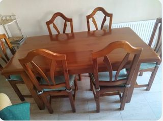 Mesa y 6 Sillas Comedor