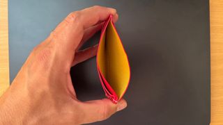 Portacarte Goyard rosso — originale, come nuovo