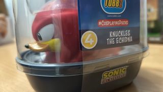 Pato de goma Knuckles the Echidna Tubbz