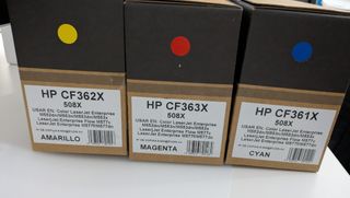 Kit tóners HP 508X series y fusor B5L36A.