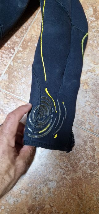 Traje de buceo con capucha tribord de 7 milímetros