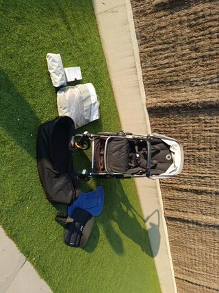 Carro Bebé Bugaboo Fox completo (silla + capazo)