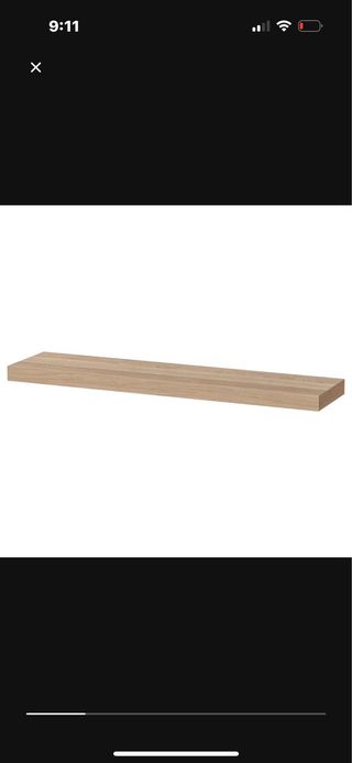 Estante Flotante Ikea Lack Roble