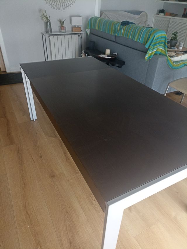 Mesa comedor extensible más 6 sillas