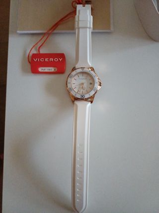 Reloj Viceroy Dorado y Blanco