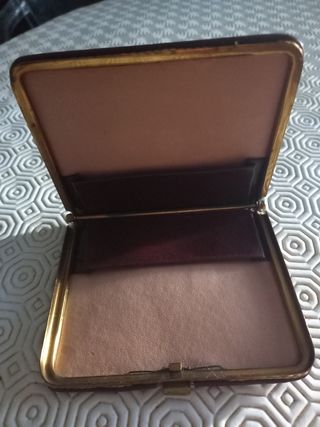 Porta carte vintage in pelle