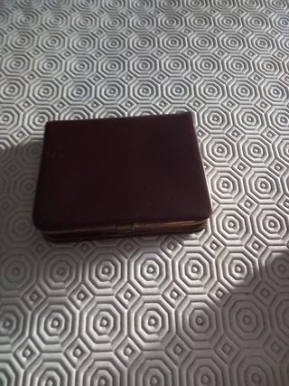 Porta carte vintage in pelle