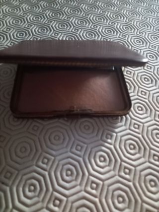 Porta carte vintage in pelle