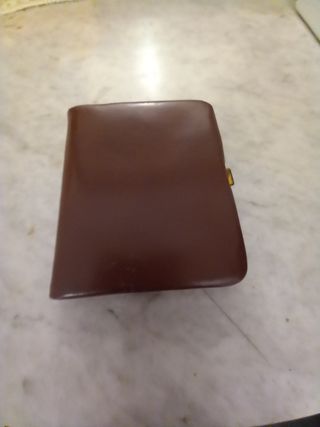 Porta carte vintage in pelle