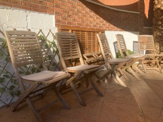 Sillas de madera para exterior