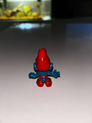 Figura PVC Papá Pitufo