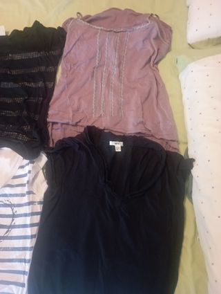 Lote 6 Camisetas Talla S/M Varias Marcas