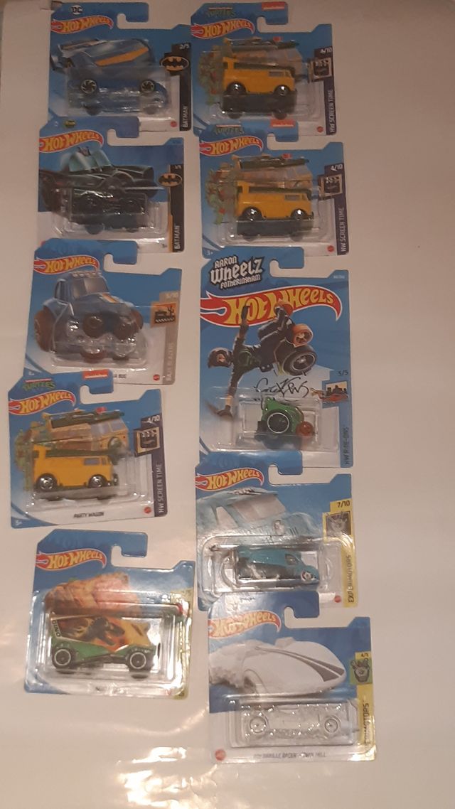 SUPER LOTE ESTRENAR 10 Coches Hot Wheels Nuevos