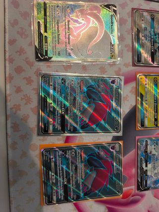 Cartas Pokémon Full Art V y GX