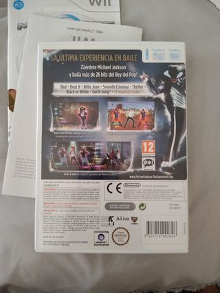 Juego Wii Michael Jackson The Experience