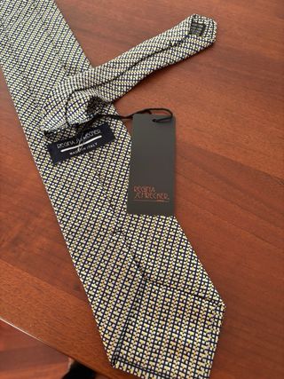 Cravatta Regina Schrecker fantasia geometrica