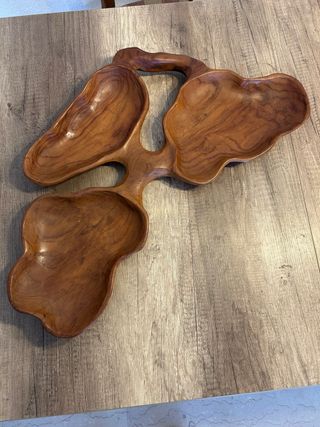 Centro de mesa de madera rústico