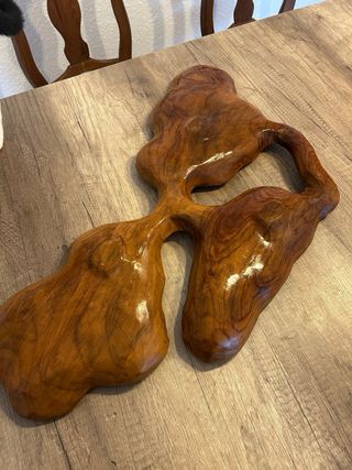 Centro de mesa de madera rústico
