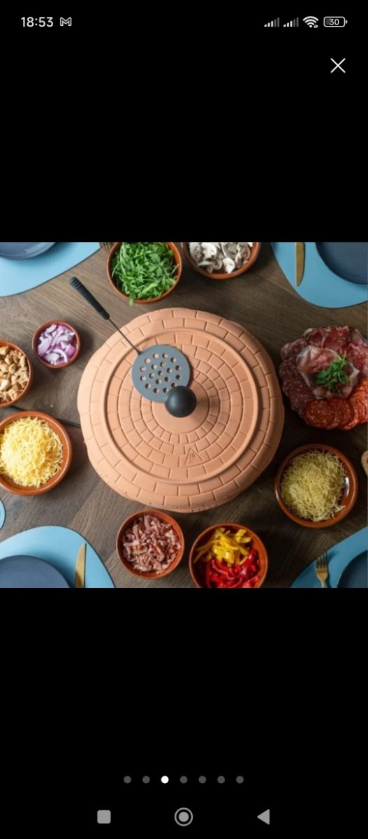 Horno Eléctrico Mini Pizzas 6 Personas Blu mill