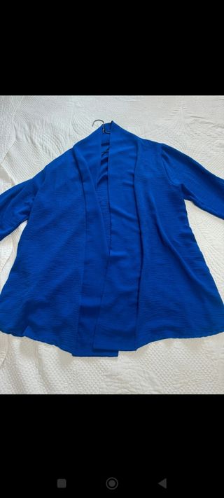 Chaqueta de mujer azul