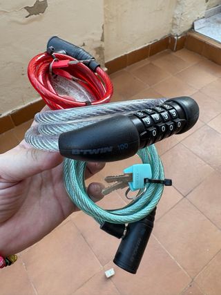 Bicicleta F-park 24 PLEGABLE con accesorios