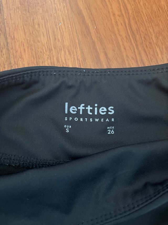 Leggings negros niña Lefties talla S