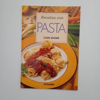 libro de cocina recetas con pasta