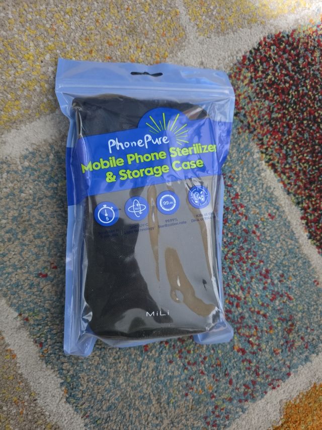 Esterilizador y funda para móvil Mili