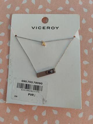 Colgante de doble cadena