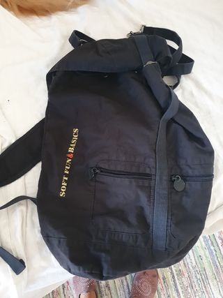 Mochila Saco Negra 40x30cm