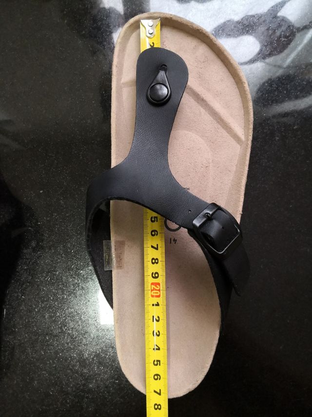 Sandalias, Clanclas Sommers Talla 41 Negras