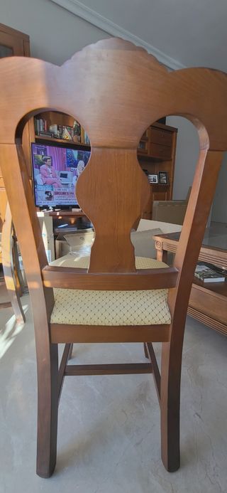 Sillas de comedor de madera de pino