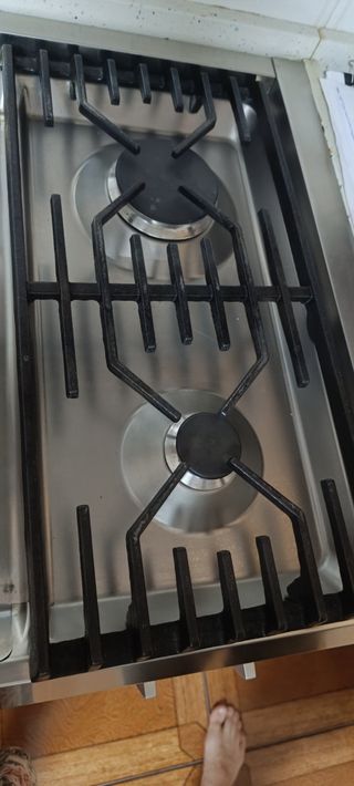 Cocina de gas y vitrocerámica