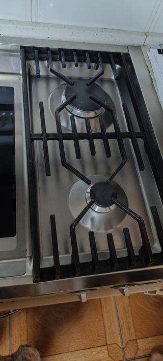 Cocina de gas y vitrocerámica