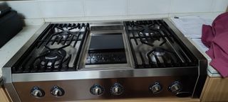 Cocina de gas y vitrocerámica