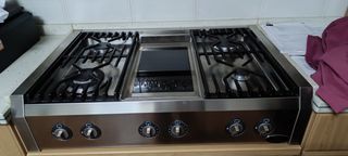 Cocina de gas y vitrocerámica