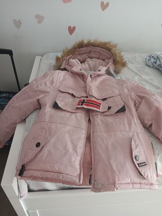 Abrigo Geographical Norway rosa