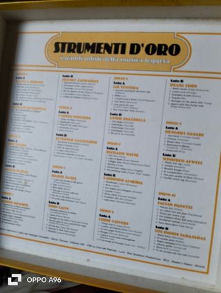 Vinili Collezione Strumenti d'Oro