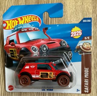 Hot Wheels Lil' Roar Rojo 2023