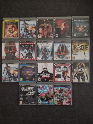 Lote 18 Juegos PS3