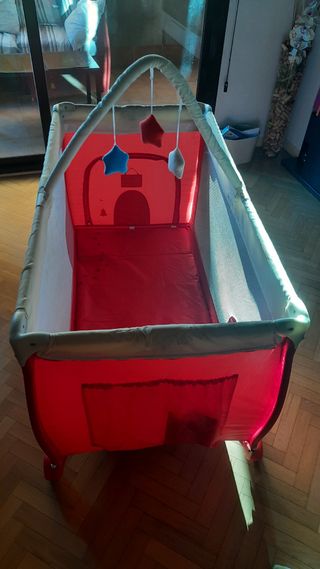Cuna de Viaje Asalvo en 1 Doble Altura