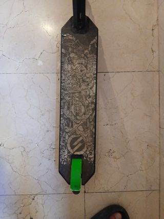 Patinete Freestyle Negro y Verde