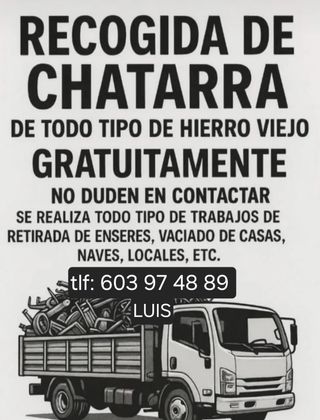 Chatarra, portes etc..