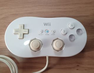Mando Wii Clásico Blanco