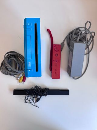 Nintendo Wii Family Edition Azzurra