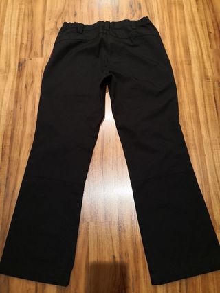 Pantalón de montaña CMP WIND PROTECT Negro. 