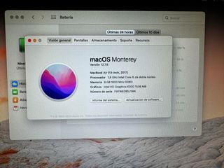 MacBook Air 13” (2017) –BATERÍA NUEVA