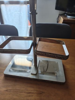 Porta decanter e bottiglie in vetro di Murano