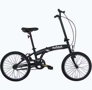 Bicicleta Plegable Nilox Negra (Sin Estrenar)