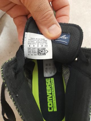 Converse Verde Jaspeado Talla 39
